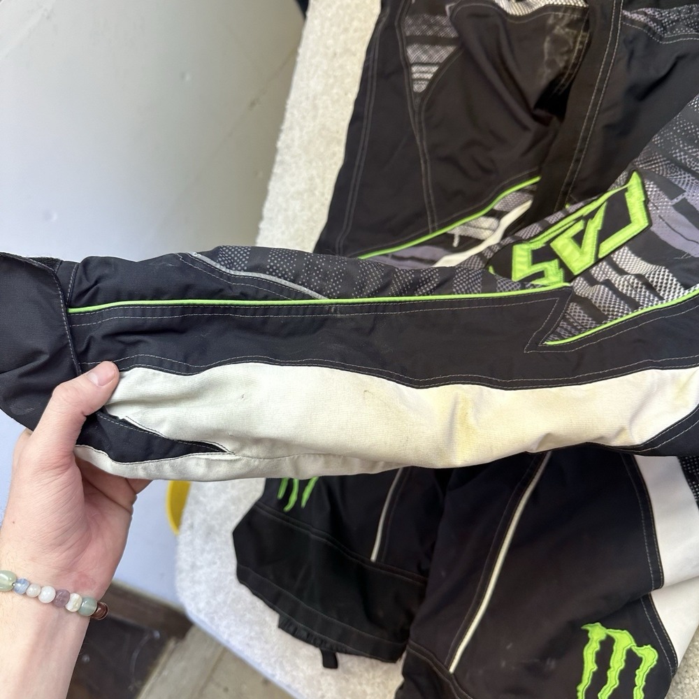 VTG Castle X Monster Energy Tucker Hibbert #68 Racing Jacket And Pants Medium - Picture 8 of 16